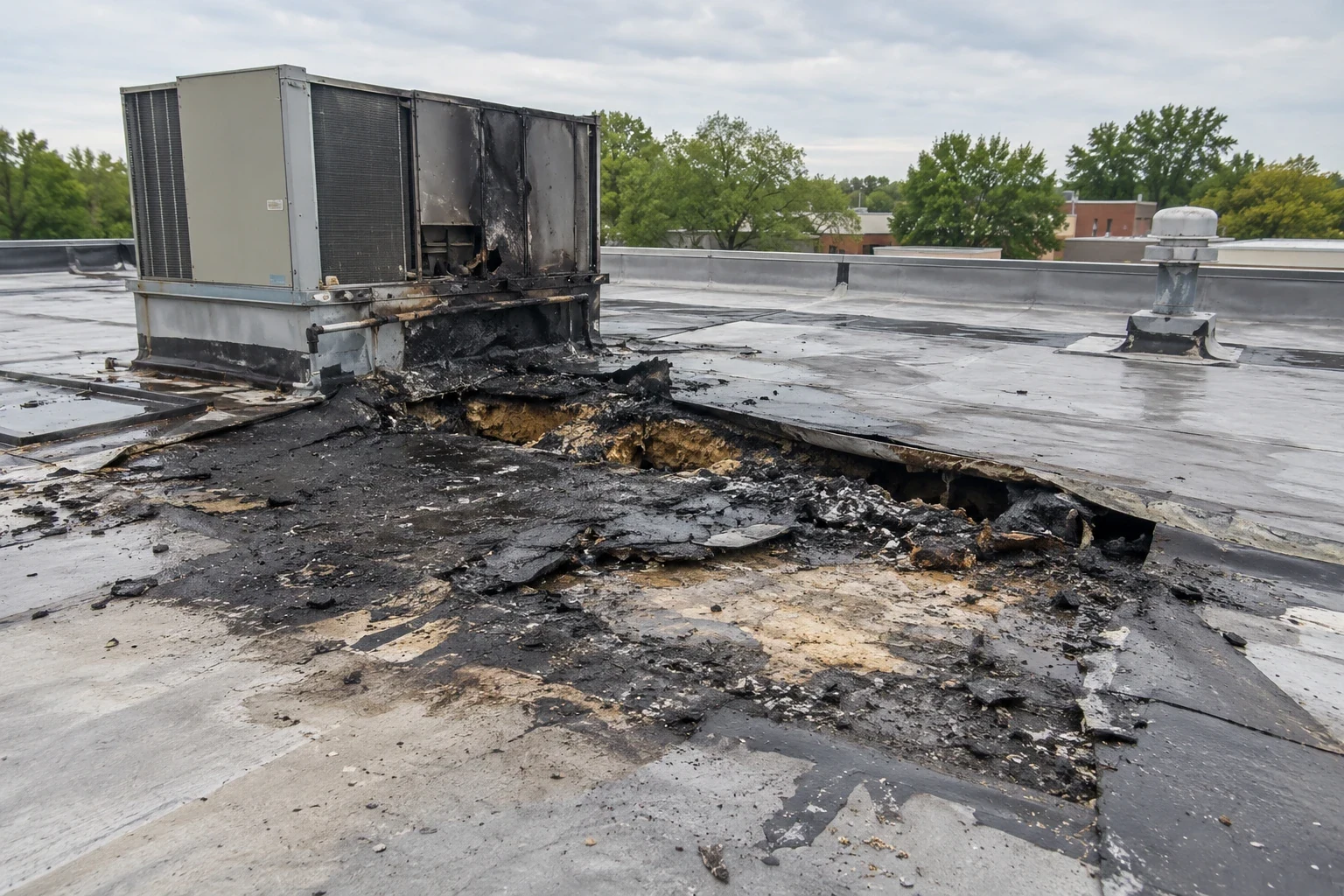 Fire and Smoke Damage Roof Repair in Wichita Falls, TX