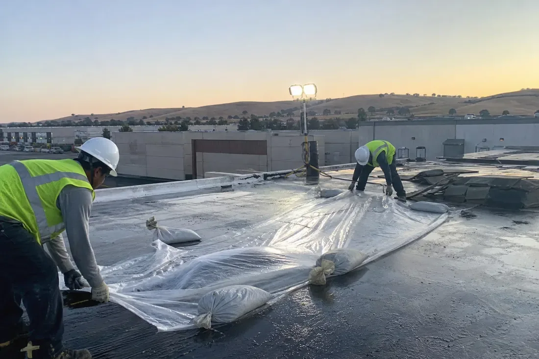 Membrane Puncture and Foot-Traffic Damage Repair in Wichita Falls, TX