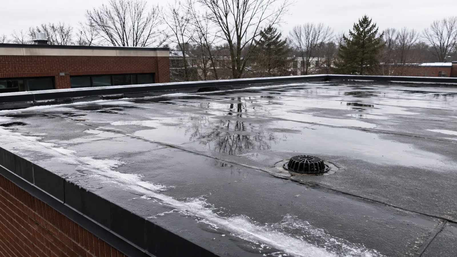 Ponding Water Roof Repair in Wichita Falls, TX