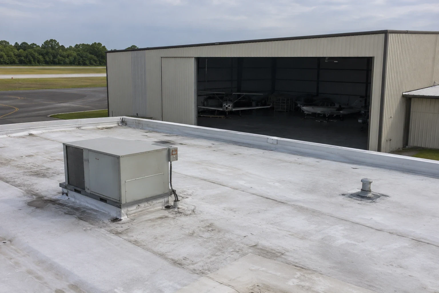 Aircraft Hangar Roofing in Wichita Falls, TX