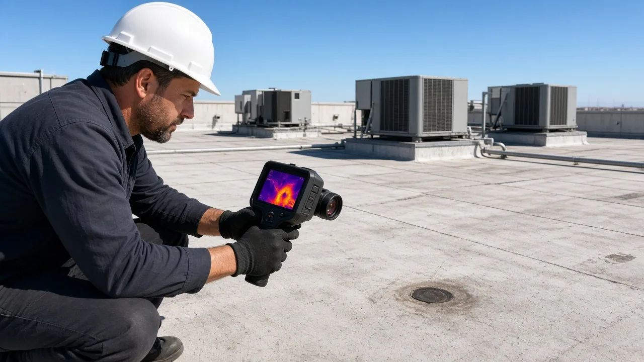 Infrared Roof Moisture Surveys in Wichita Falls, TX